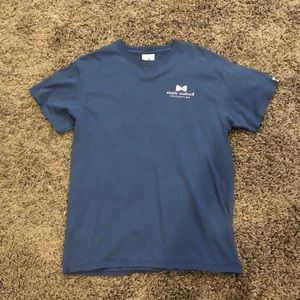 Simply Southern pink bow tee SIZE M